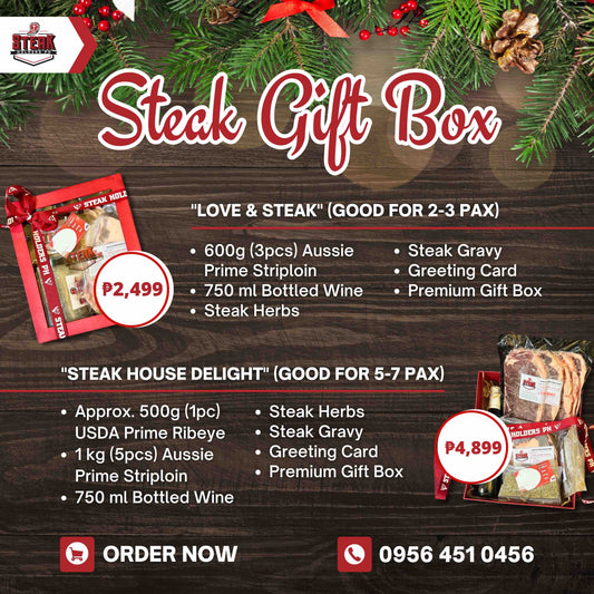 STEAK & WINE GIFT BOX